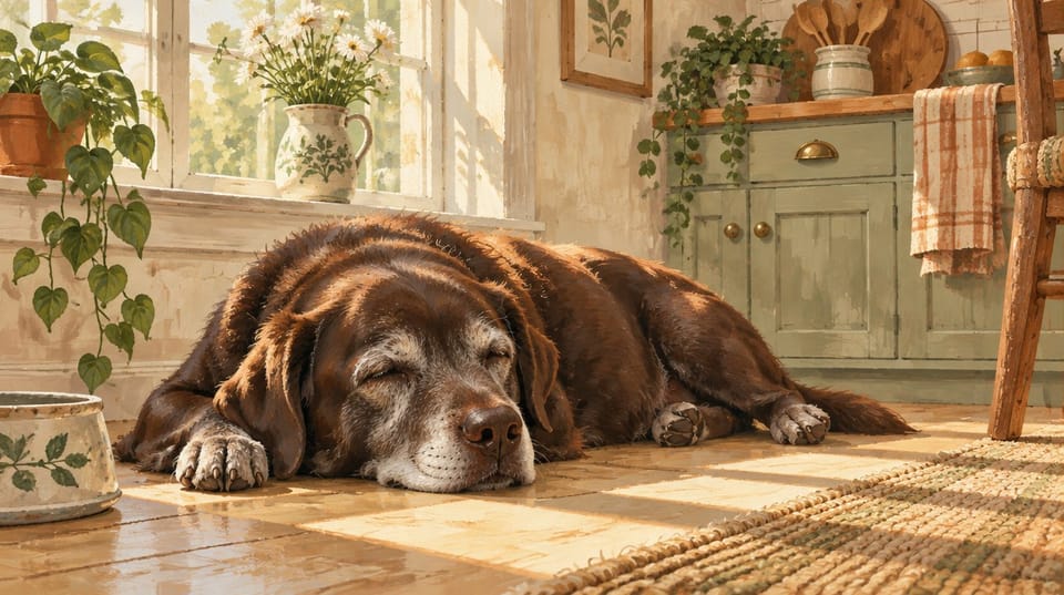 Why senior dogs sleep more, and when to worry